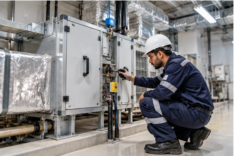 Water filter maintenance equipment
